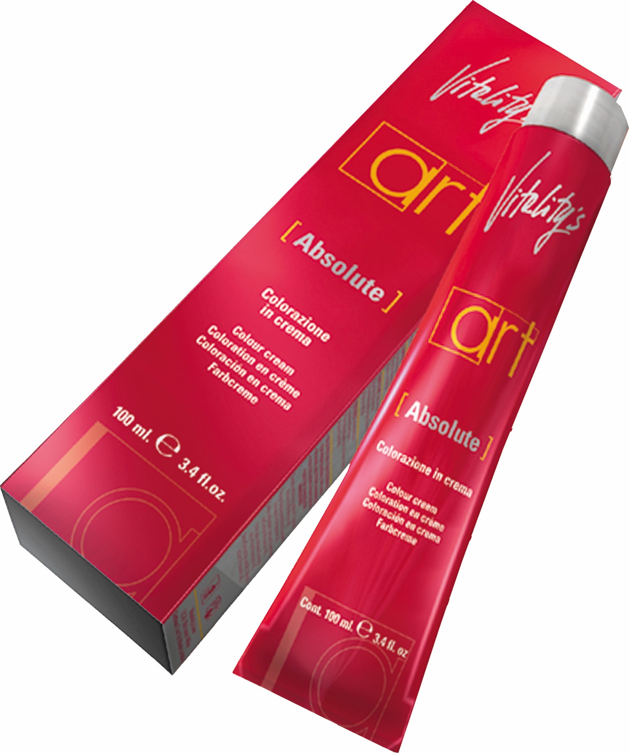 Vitality's Art Absolute 5/00 Tinta per Capelli Castano Chiaro Intenso 100 ml - Per Tutti i Tipi di Capelli