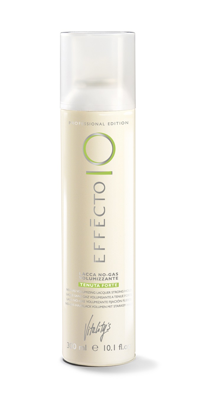 Vitality's EFFECTO Lacca no gas volumizzante tenuta forte 300 ml - Spray per capelli con fissaggio immediato