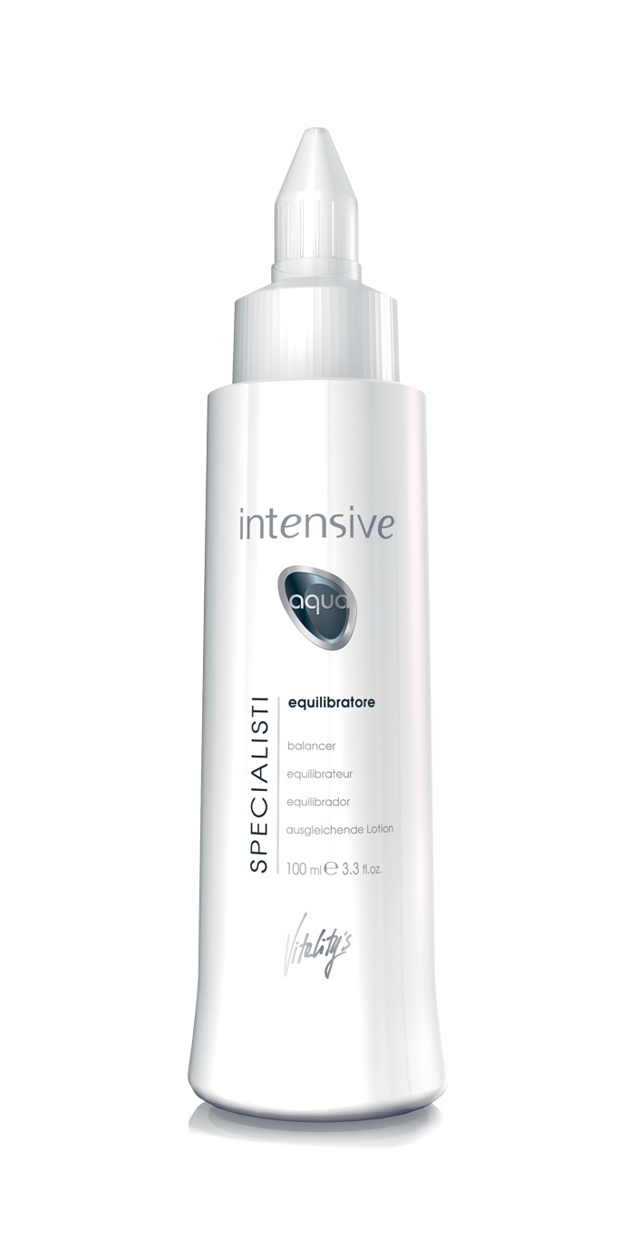 Vitality'S Intensive Aqua Equilibratore 100 ml - Idratante per capelli normali, grassi e fragili