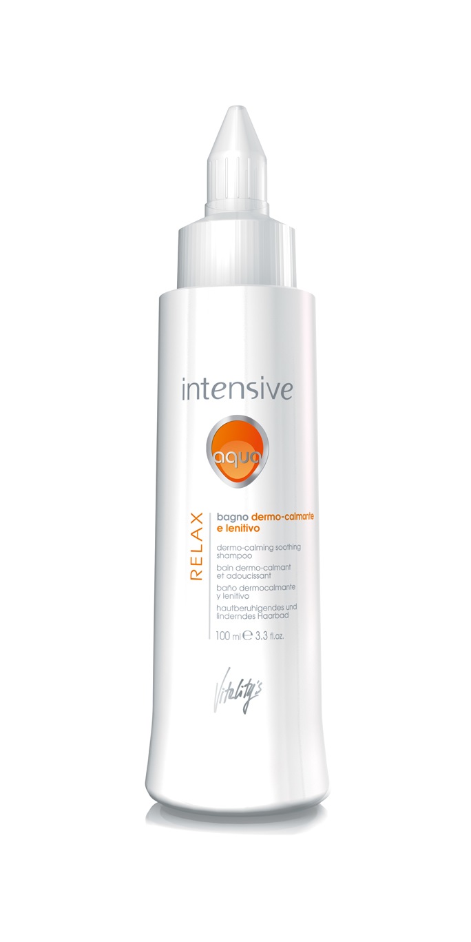 Vitality's Intensive Aqua Relax - Trattamento dermo-calmante e lenitivo 100 ml per capelli fragili