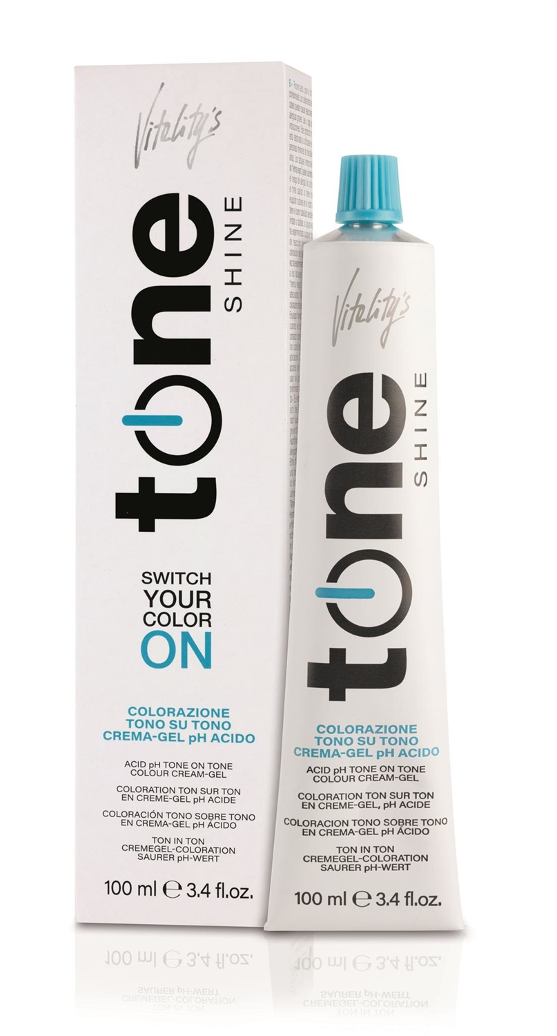 Vitality's Tone Shine 10/71 Ultrabiondo Perla Cenere - Colorazione Semi-Permanente 100 ml per Capelli Colorati Unisex