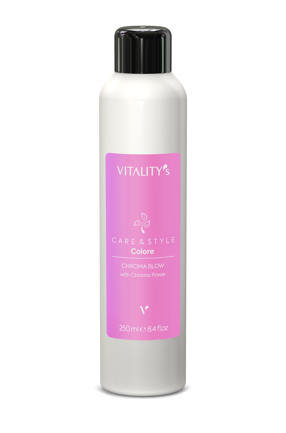 Vitality's Care & Style Colore Chroma Blow 250 ml - Spray per capelli colorati, Protezione del colore e Lucentezza