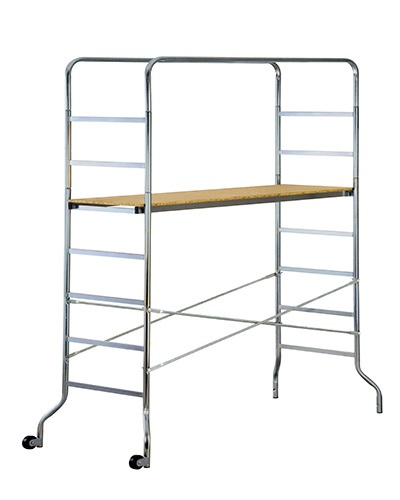 Gierre Kreo Trabattello in Acciaio Zincato - Altezza 2.29 mt, Portata 120 kg, Certificato D.LGS 81/2008