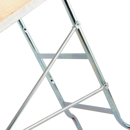 Gierre Kreo Trabattello in Acciaio Zincato - Altezza 2.29 mt, Portata 120 kg, Certificato D.LGS 81/2008