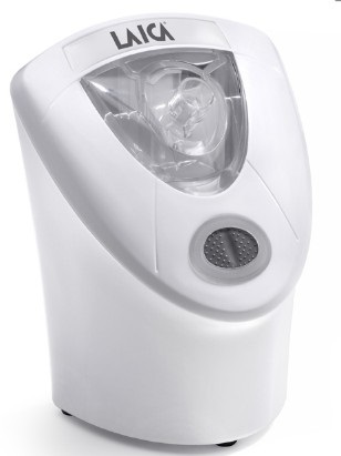 Laica MD6026 Nebulizzatore a Ultrasuoni per Aerosolterapia con Accessori - Dimensioni 150x116x97 mm