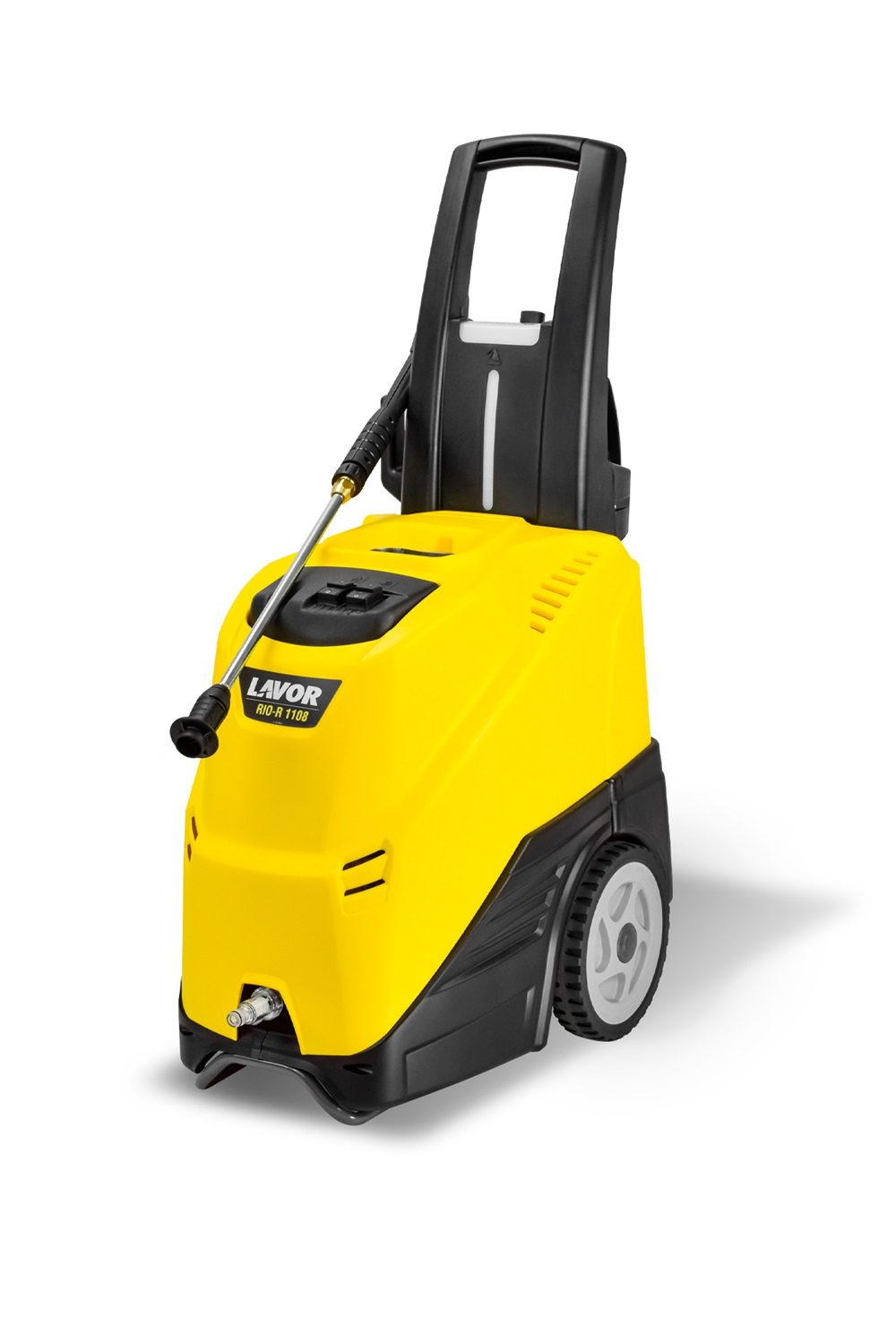 Lavor RIO-R 1108 - Idropulitrice ad Acqua Calda 2300W, 145 Bar, 450 l/h, Motore Elettrico a Induzione, Testata in Alluminio