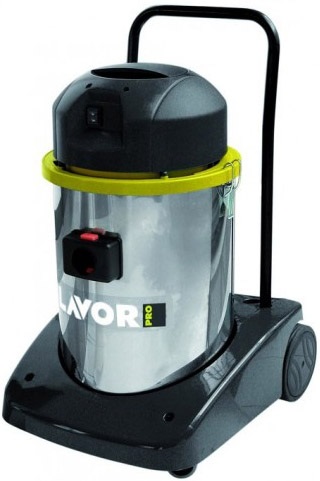 Lavor Zeus IF Aspiratore a cilindro Secco e bagnato 1400 W 50 L Acciaio INOX Senza sacchetto