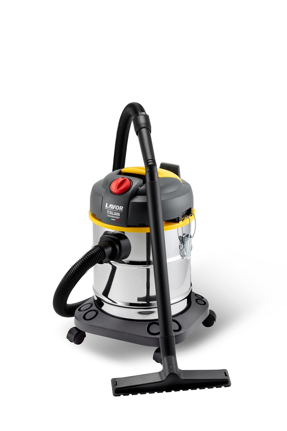 Lavor PRO 8.253.0023 Aspirapolvere a Traino 20 L Secco e Bagnato 1600 W con Sacchetto per la Polvere e Filtro