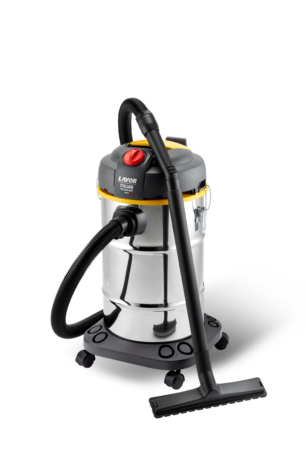 Lavor PRO 8.253.0024 Aspirapolvere a Traino 30 L 1600 W Secco e Bagnato Sacchetto per la Polvere in Acciaio INOX