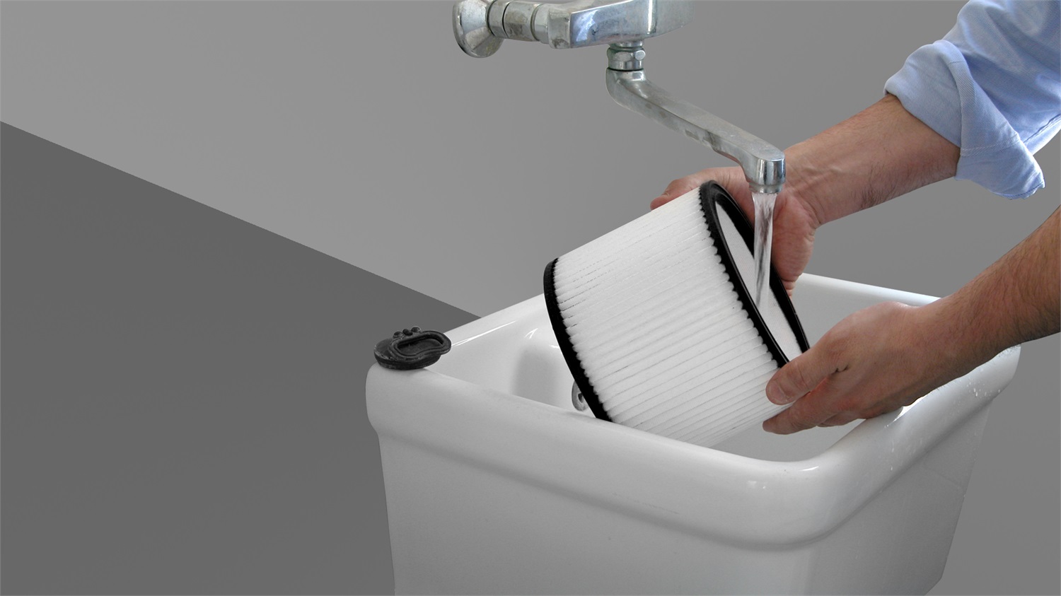 Lavor PRO 8.253.0024 Aspirapolvere a Traino 30 L 1600 W Secco e Bagnato Sacchetto per la Polvere in Acciaio INOX