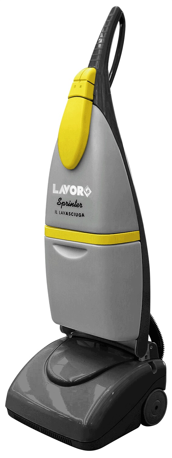 Lavor Lavasciuga Pavimenti Sprinter 800 W - Lava, Asciuga e Aspira - Grigio/Giallo - Serbatoi Smontabili