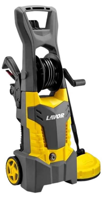 LAVOR Fury Extra 135 - Idropulitrice Verticale Elettrica 1800 W, 135 bar, 420 l/h, con Automatic Stop System e Vano Porta Accessori