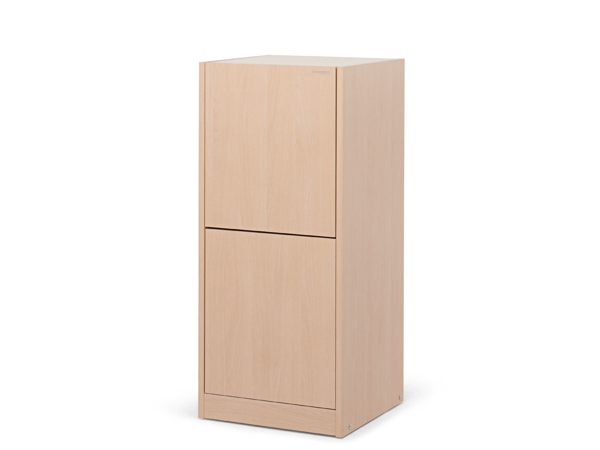 Foppapedretti Stir8 Asse da Stiro Pieghevole in Legno Naturale con Piano a Scomparsa e Ruote Antigraffio - 990 x 340 mm