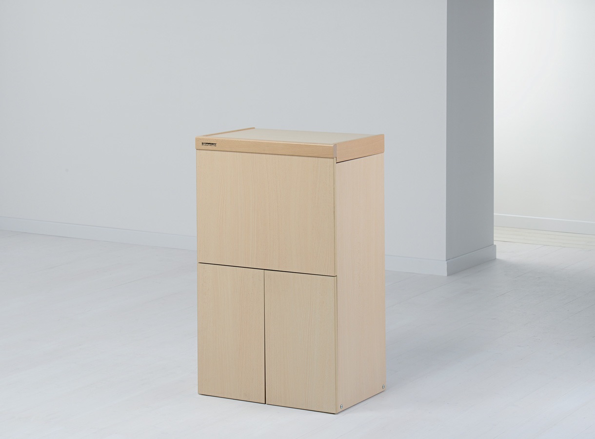 Foppapedretti Lostiro Noce - Asse da Stiro Completo in Legno con Ferro a Secco e a Vapore, 101 x 49 cm, Monocromatico