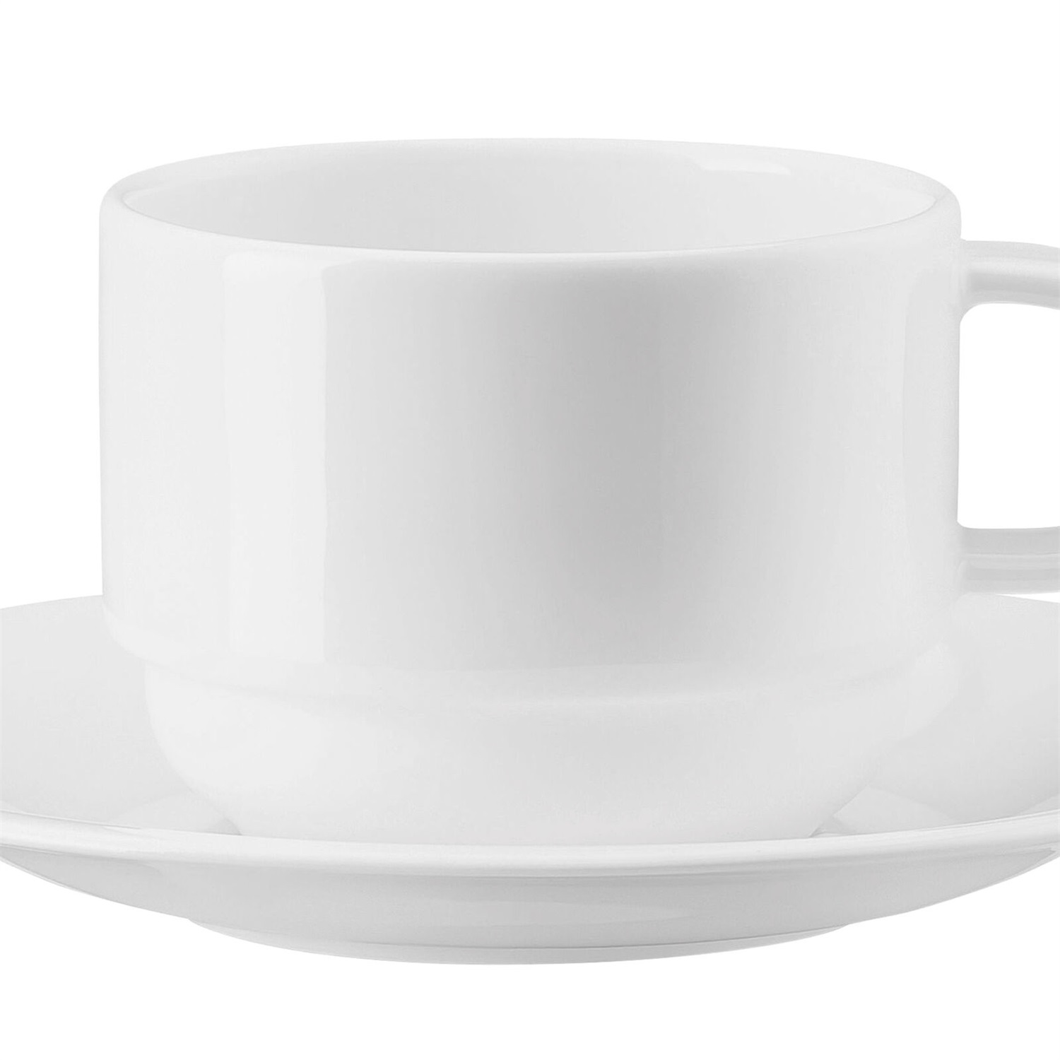 Arthur Krupp Piattino Bone China Serie Neve Diametro 12 cm 6 pz