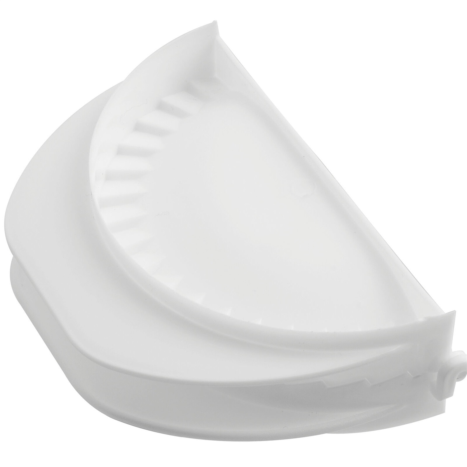 PADERNO WORLD CUISINE 49843-05 Stampo Multiuso per Ravioli e Panzerotti, Confezione da 4 Stampi, Bianco