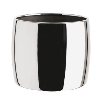 Sambonet Secchio Vino Sphera 56598-00 in Acciaio Inox, 24x19,5 cm, Capacità 5,5 lt