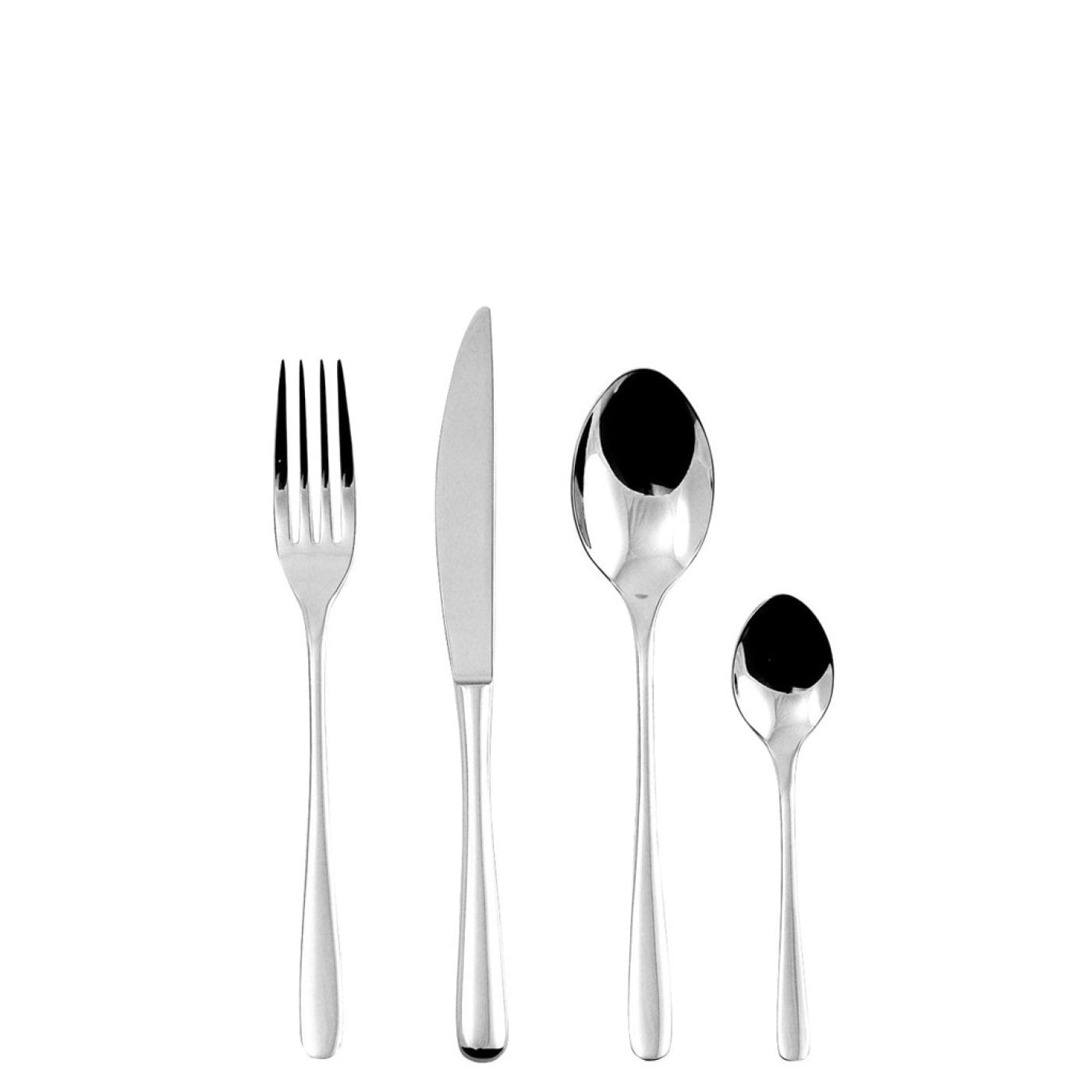 Sambonet Taste Set di Posate da Tavola 24 Pezzi in Acciaio Inox 18/10 per 6 Persone - Design Minimalista con Forma a Goccia