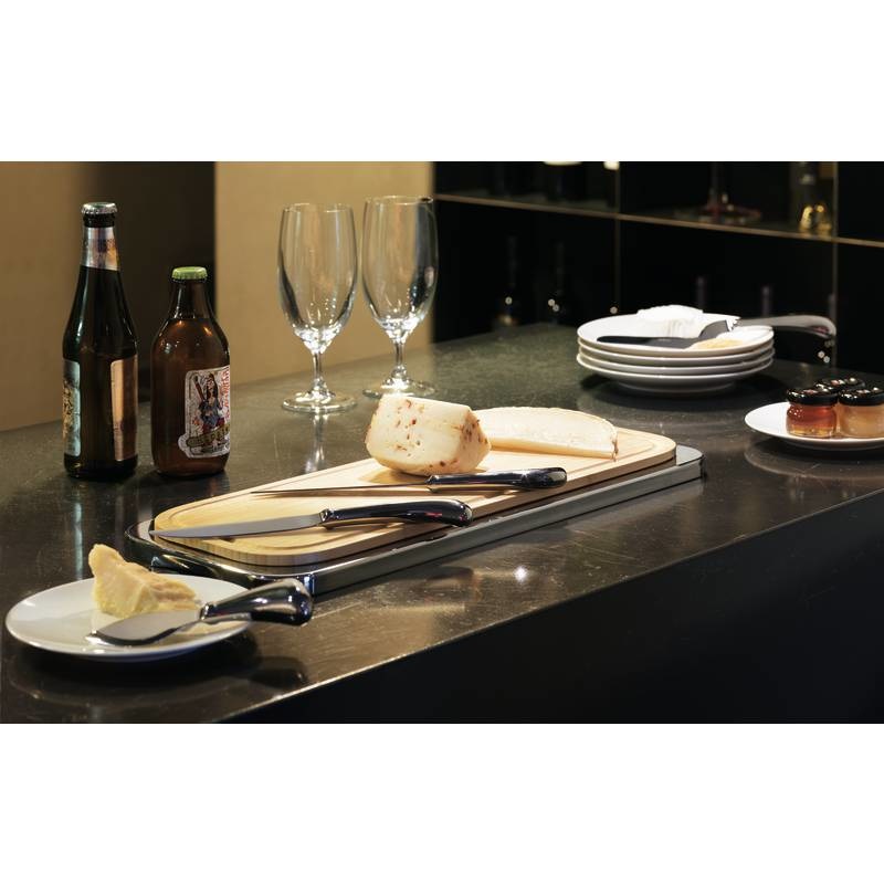 Sambonet Set di 4 Coltelli da Formaggio in Acciaio Inossidabile 18/10 - Design Living