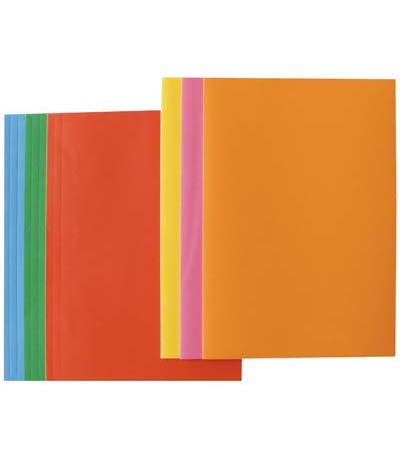 Brefiocart Cartellina Semplice Azzurra in Cellulosa 24,5x35 cm 200 g/m² - Conf. 50 Pezzi