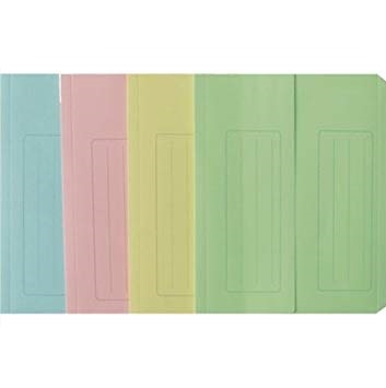 Brefiocart Cartella Canguro Verde Scuro in Cartoncino di Pura Cellulosa 25x32 cm con Tasca a Soffietto Espandibile fino a 2 cm - Conf. da 50 pezzi