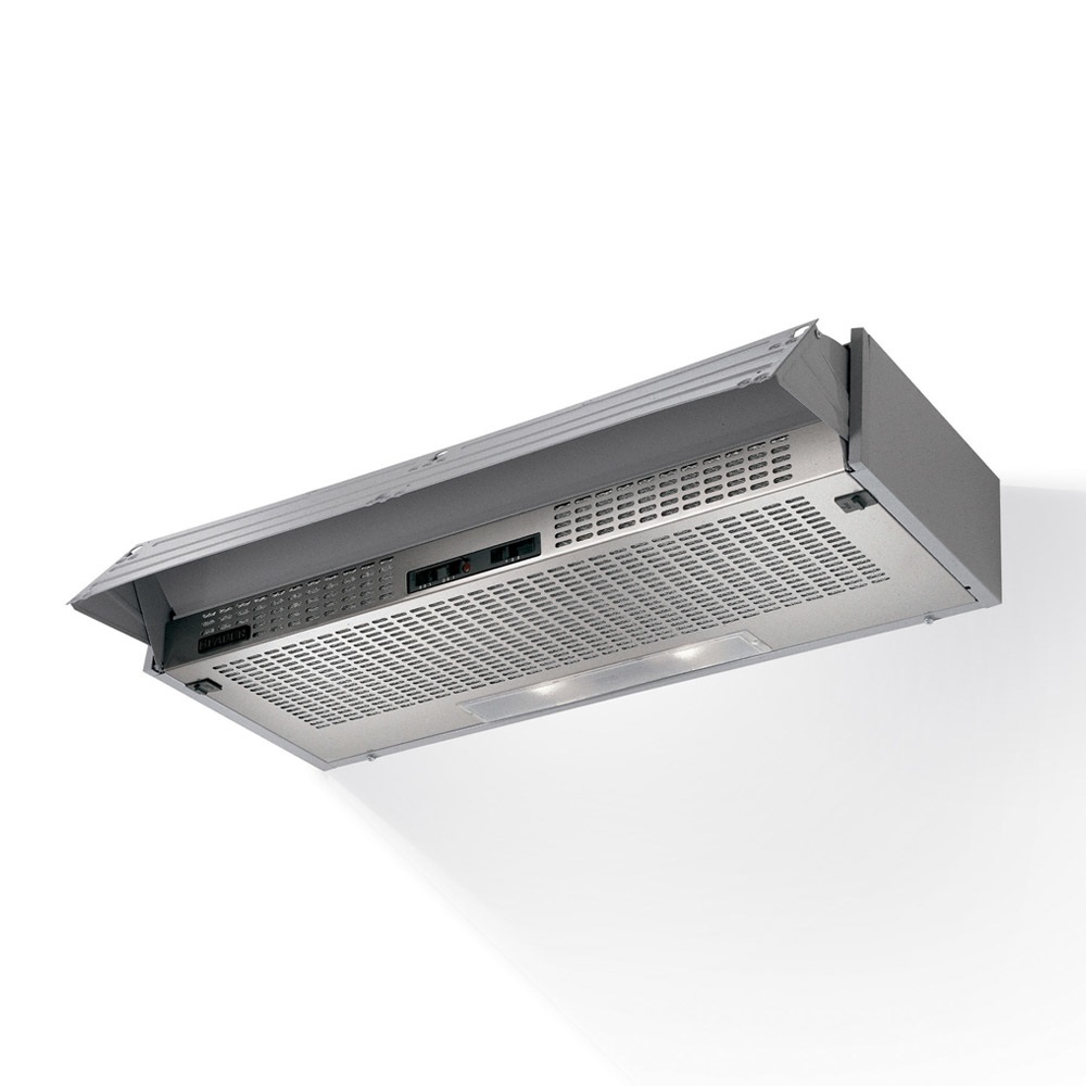 Faber Cappa Cucina Aspirante Sottopensile 2156 SRM LG/X A90 Inox 90 cm Frontalino Estraibile 370 m³/h