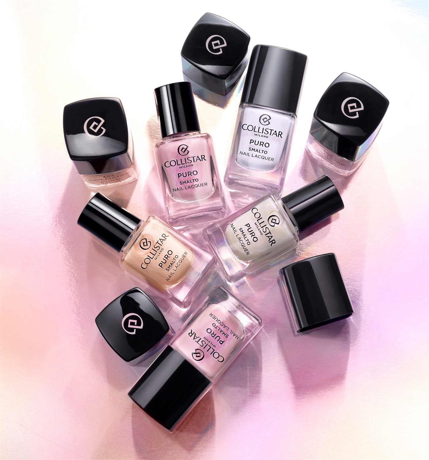 Collistar Puro Smalto Lunga Durata 922 Porcellana Bianca - Smalto Professionale 10ml con Finish Brillante e Applicazione Facile