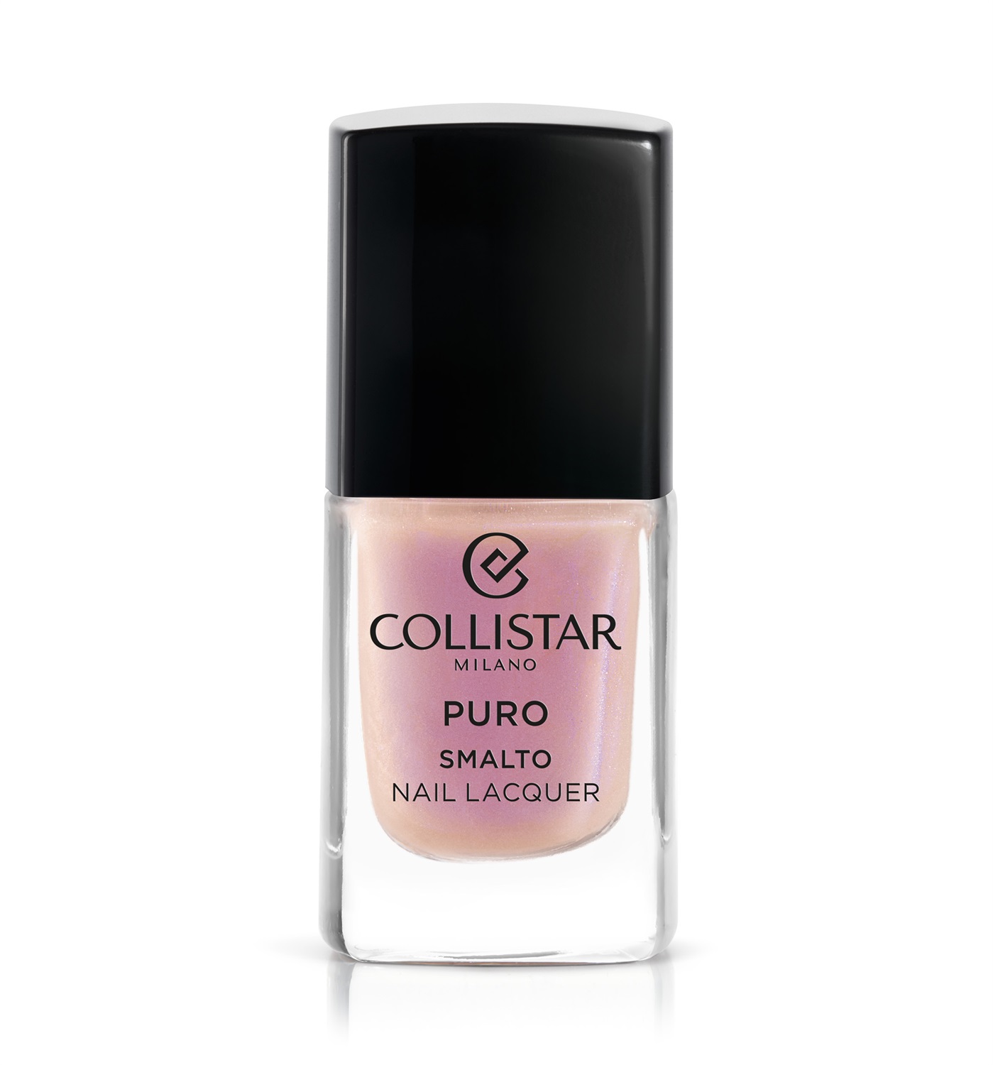 Collistar Puro Smalto Lunga Durata 924 Porcellana Fucsia - 10 ml, Effetto Gel, Colore Brillante e Coprente