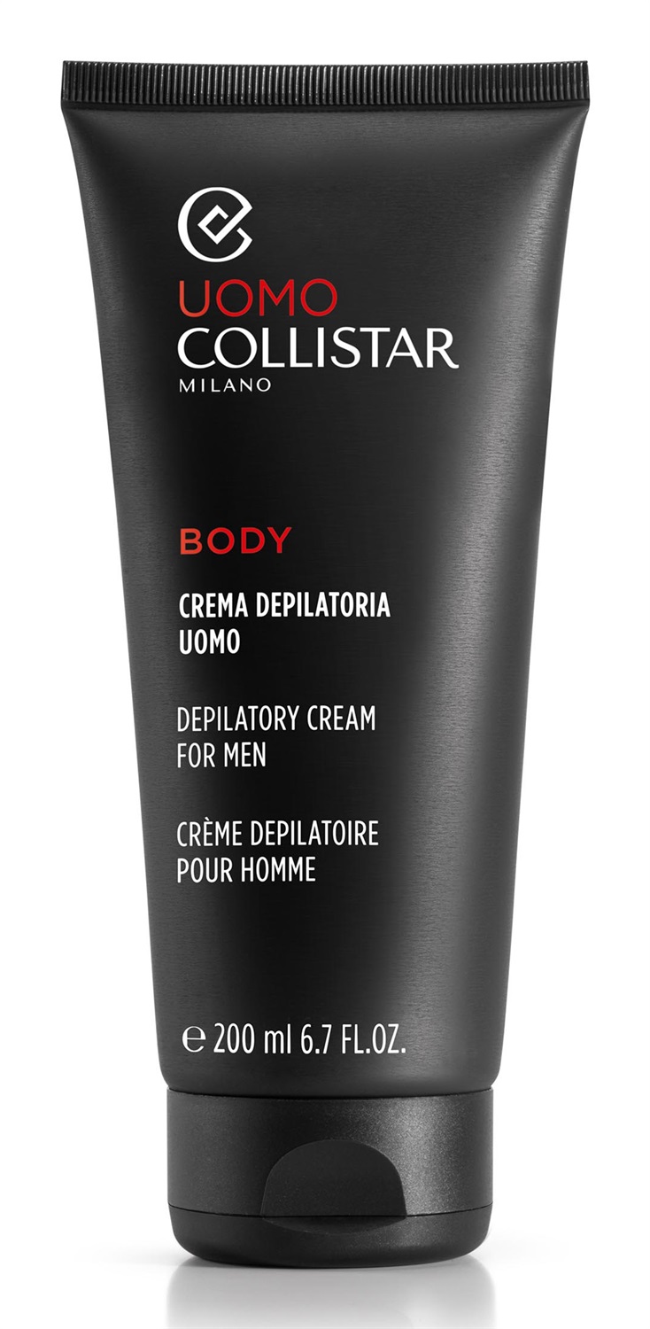 Collistar Crema Depilatoria Uomo 200 ml - Elimina i Peli senza Irritare, Facile da Usare, Formula Nutriente