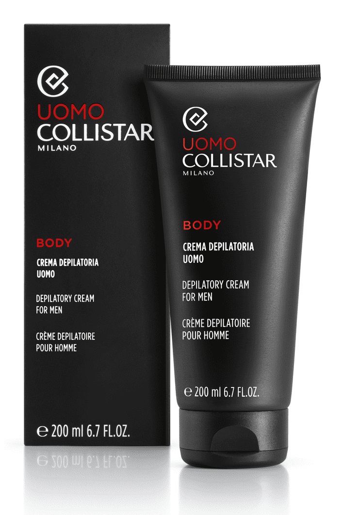 Collistar Crema Depilatoria Uomo 200 ml - Elimina i Peli senza Irritare, Facile da Usare, Formula Nutriente