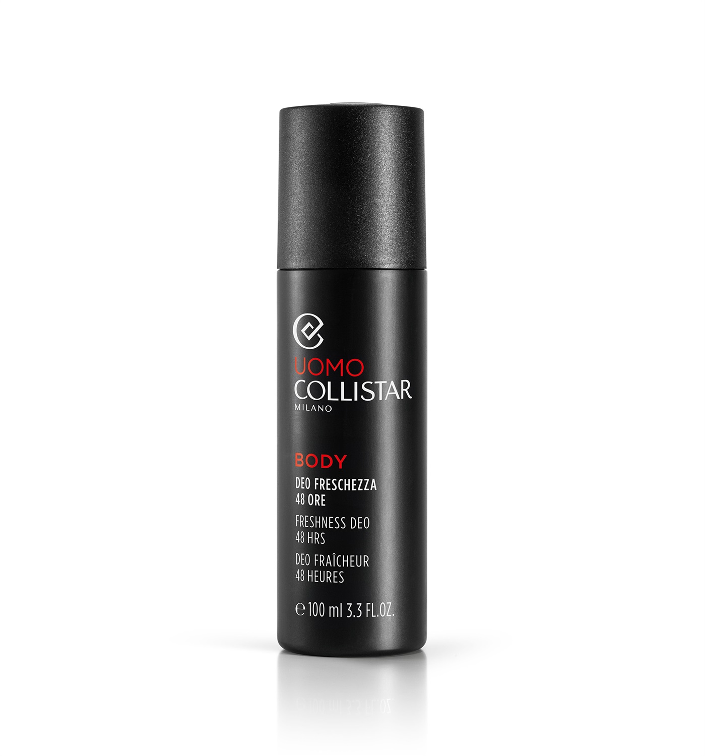 Collistar Uomo Deodorante Spray Freschezza 48 Ore No-Gas 100 ml - Antitraspirante Leggero e Asciuga Subito