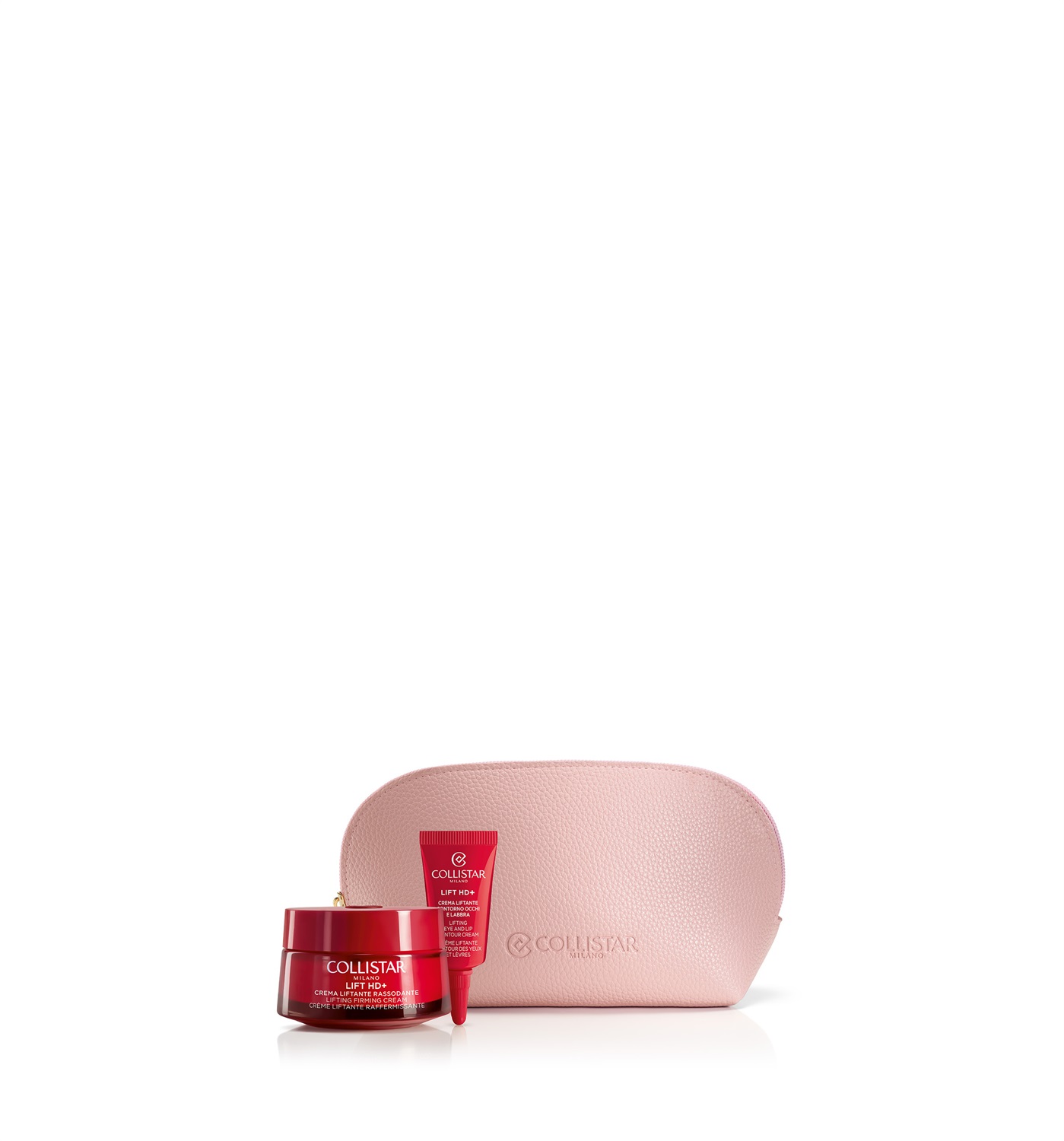Collistar Cofanetto Lift HD - Crema Liftante Rassodante 50ml, Contorno Occhi 5ml, Pochette Inclusa, Edizione Limitata
