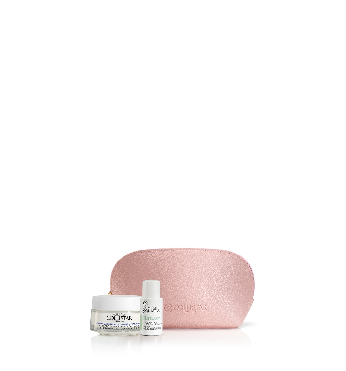 Collistar Cofanetto Attivi Puri Anti-rughe e Rassodante con Crema Balsamo Collagene e Lozione Acido Salicilico