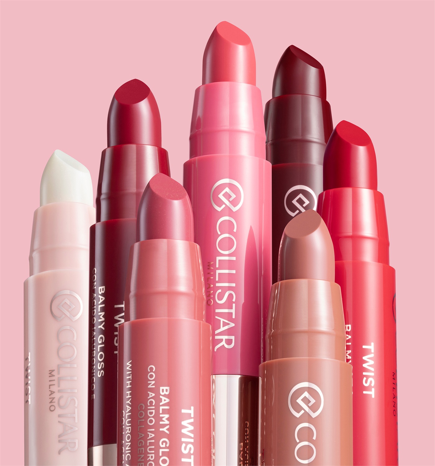 Collistar Twist Balmy Gloss 208 Ciliegia - Gloss Idratante e Rimpolpante, 2,8 g