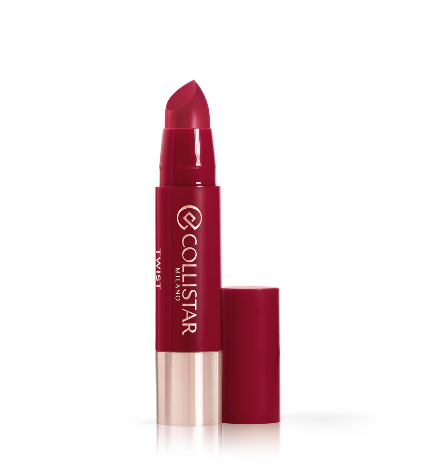 Collistar Twist Balmy Gloss 215 Berry Kiss - Gloss Idratante e Rimpolpante, 2,8 g