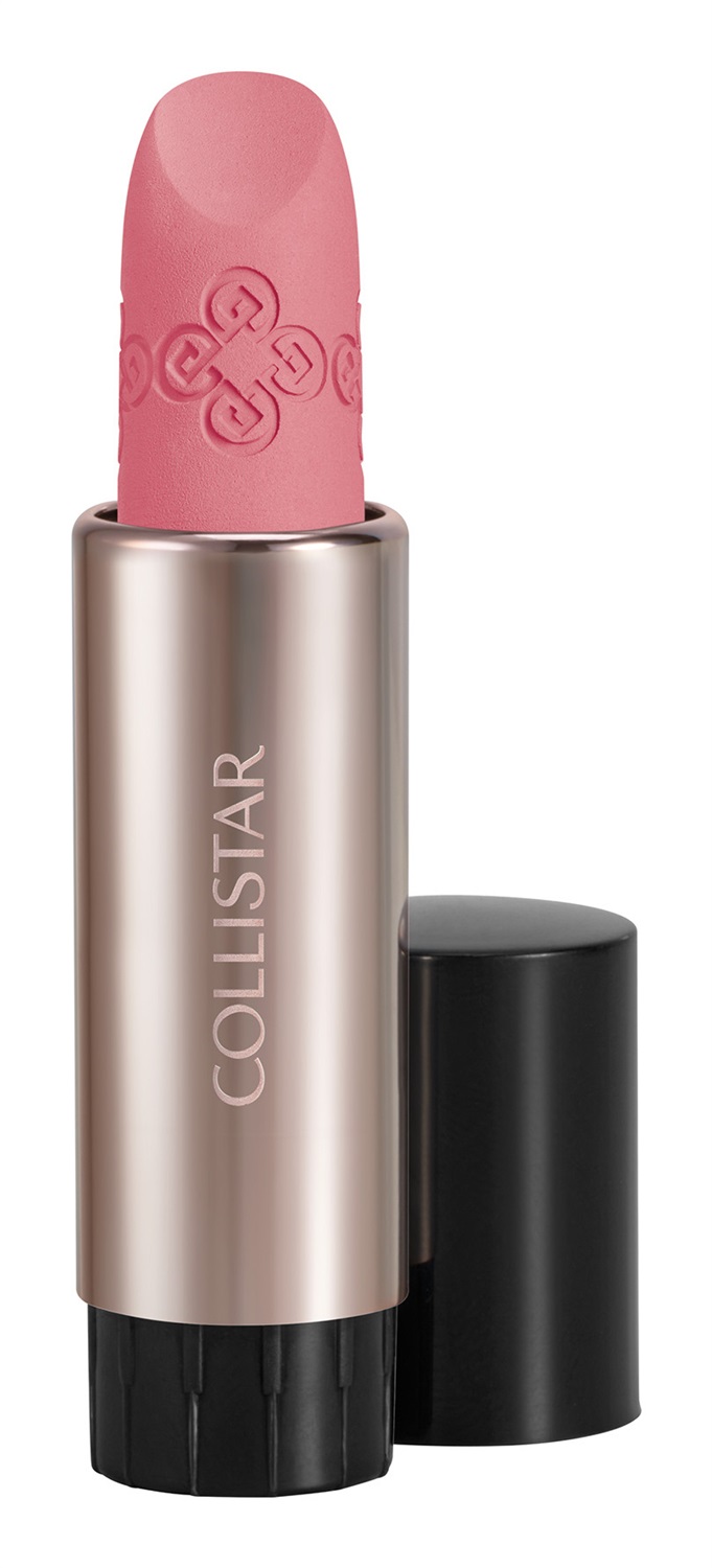 Collistar Puro Gioiello Rossetto Velvet Refill 172 Zircone Rosa - Finish Vellutato, Texture Ultra Sensoriale, Coprenza Modulabile, 3,1 ml