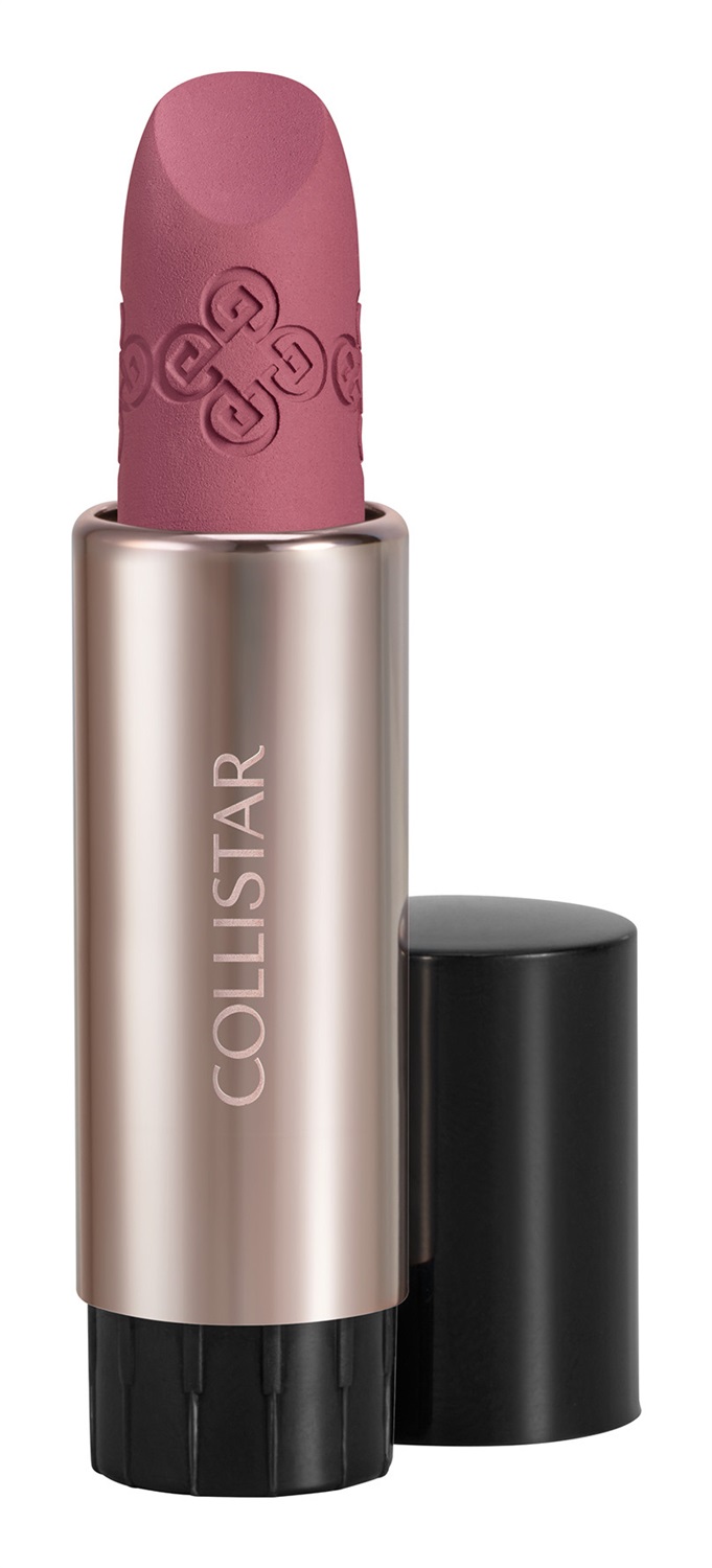 Collistar Puro Gioiello Rossetto Velvet Refill Agata Rosa 173 - 3,1 ml, Finish Vellutato, Texture Ultra Sensoriale, Coprenza Modulabile