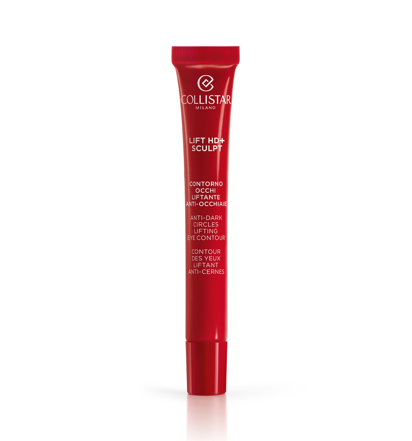 Collistar Lift HD Sculpt Contorno Occhi Liftante Anti-Occhiaie 15 ml - Effetto Lifting Rimodellante, 100% Acqua di Rosa Tea Italiana