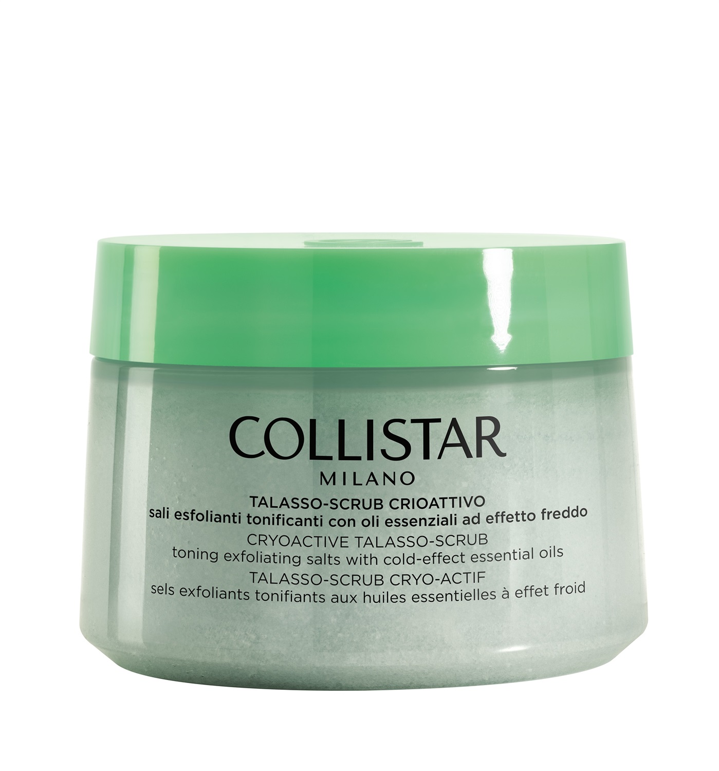 Collistar Talasso-Scrub Crioattivo 700 g - Scrub Esfoliante e Tonificante con Sali Esfolianti e Oli Essenziali ad Effetto Freddo