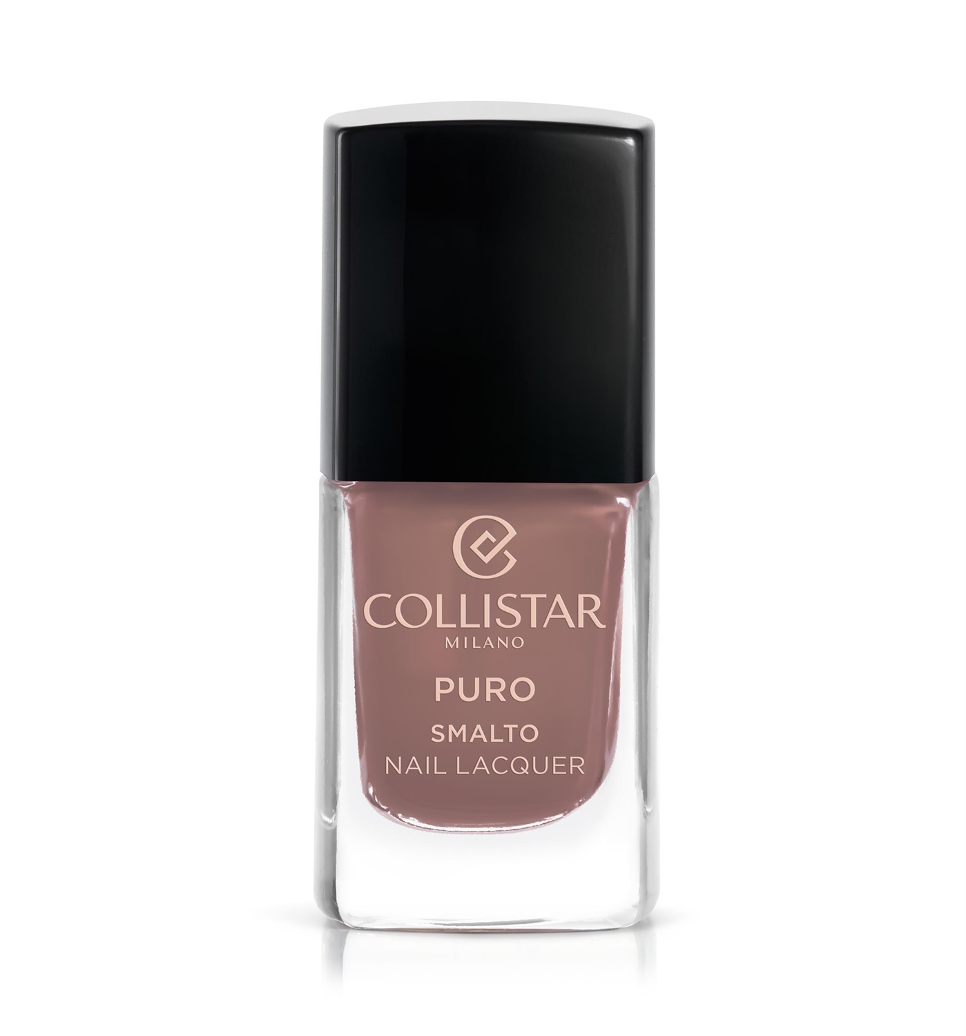 Collistar Puro Smalto Lunga Durata 10 ml - Tortora N. 700, Effetto Gel, Finish Brillante