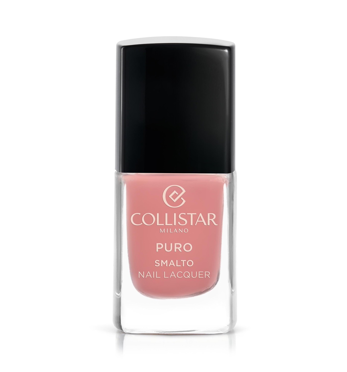 Collistar Puro Smalto Lunga Durata 102 Rosa Antico 10 ml - Effetto Gel, Finish Brillante