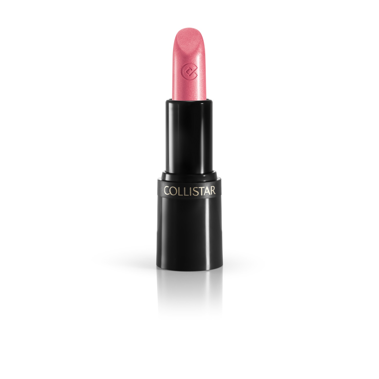 Collistar Rossetto Puro 25 Rosa Perla - Texture cremosa, Finish satinato, Labbra idratate e rigenerate, 3.5 ml