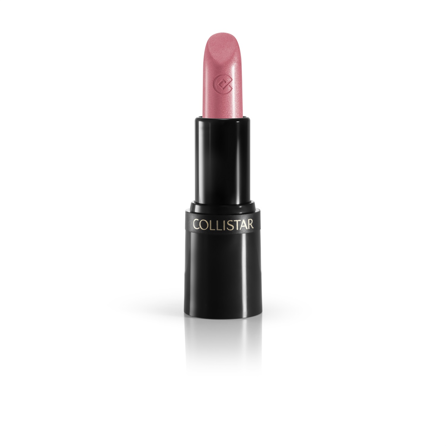 Collistar Rossetto Puro 26 Rosa Metallo - Rossetto Idratante Cremoso 3,5 ml con Finish Satinato e Labbra Rigenerate