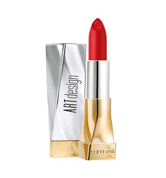 Collistar Rossetto Art Design Mat 4 Rosso Spritz - 3,5 ml, Texture Cremosa e Vellutata, Finish Mat, Comfort Elevato