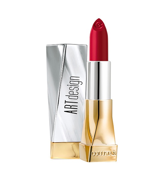 Collistar Rossetto Art Design Mat 3,5 ml - Tonalità 6 Rosso Diva, Texture Mat Vellutata, Colore Intenso e a Tenuta Record, Formula Idratante