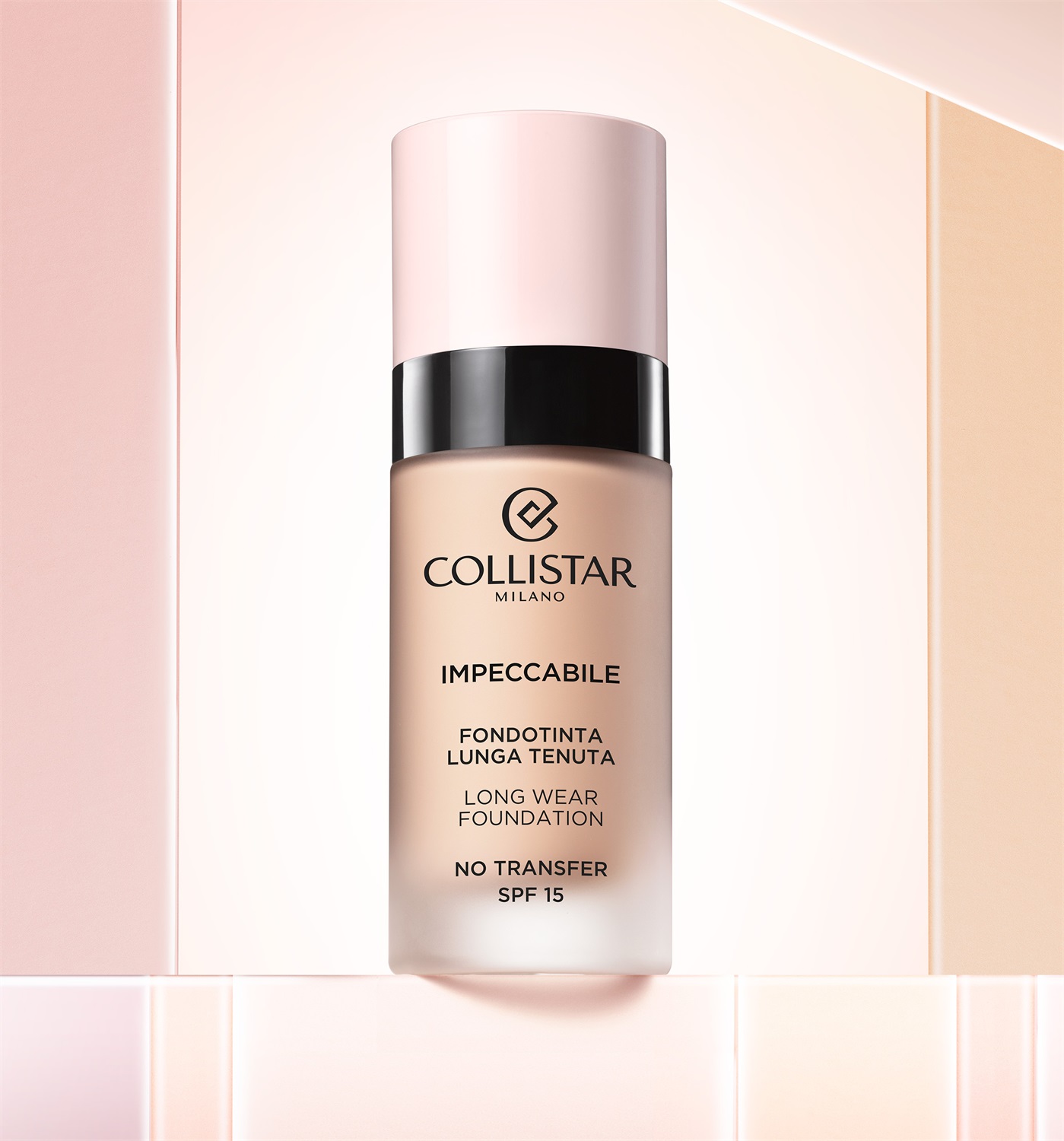 Collistar Impeccabile Fondotinta Lunga Tenuta No Transfer SPF 15 30ml - 4G Sabbia Dorata, Liquido, Idratante, Pelle Universale