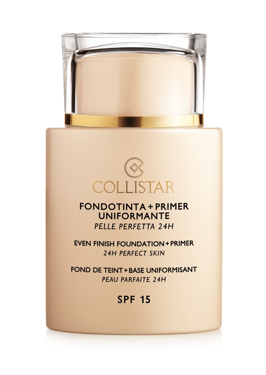 Collistar Fondotinta Primer Uniformante 04 Biscotto 35ml - Texture Fondente e SPF15 per Pelle Perfetta