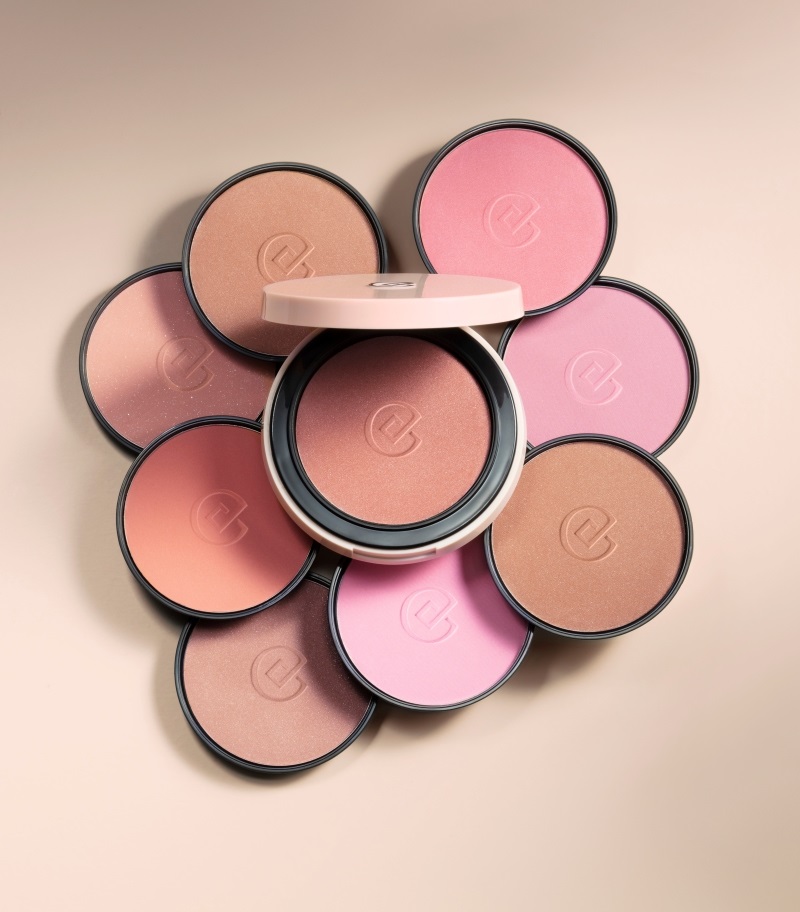 Collistar Impeccable Maxi Fard 05 Canyon 9g - Blush Multi-Funzione con Finish Luminoso e Lunga Tenuta