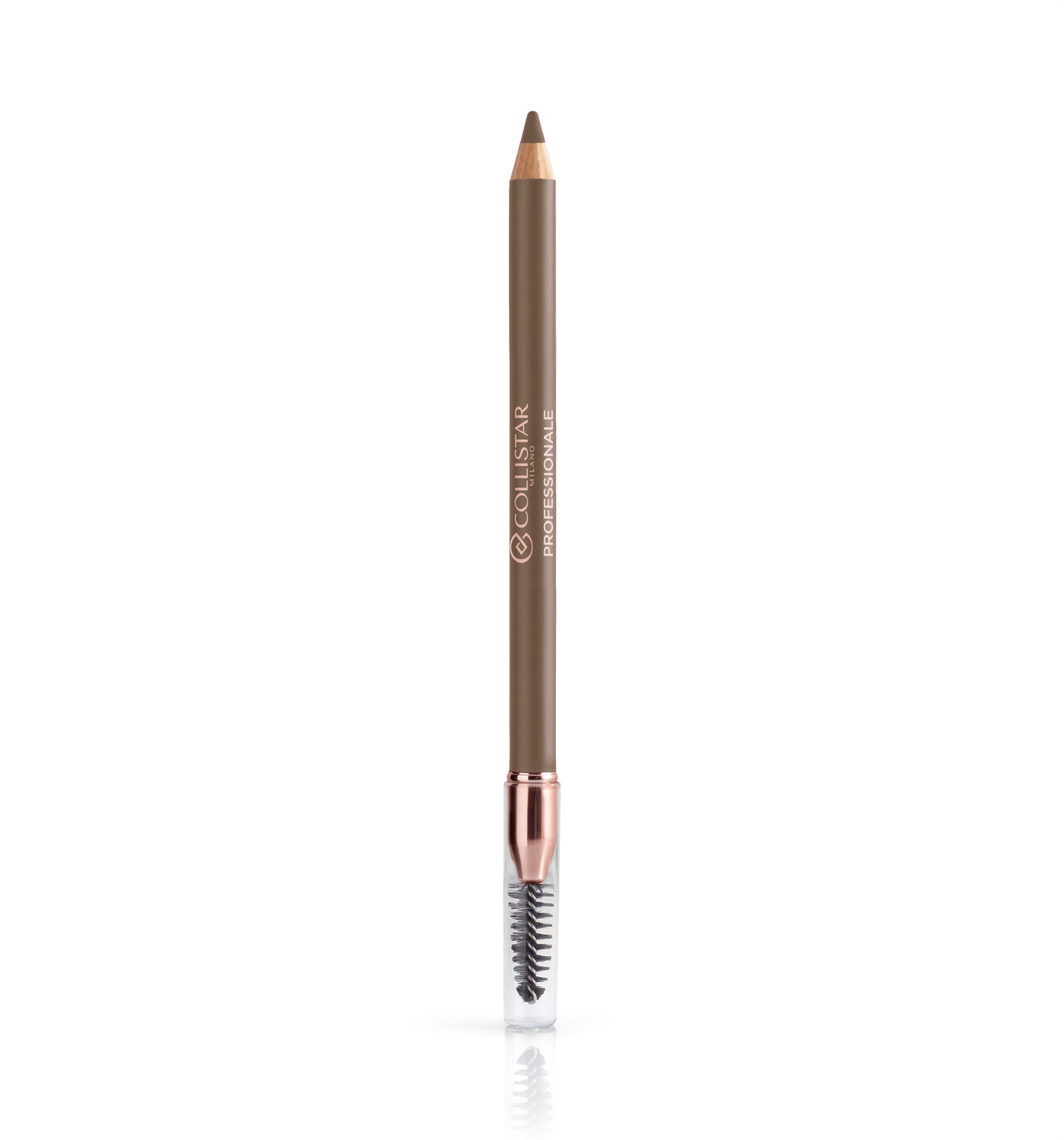 Collistar Professionale Matita Sopracciglia 4 Moka - Lunga Durata, Waterproof, Applicatore a Pettinino, 1.4g