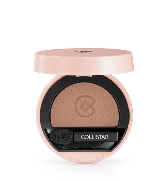Collistar Ombretto Compatto Impeccabile N.110 Cinnamon Matte - 2g, Texture Matte, Rilascio Colore Immediato e Durata Fino a 8 Ore